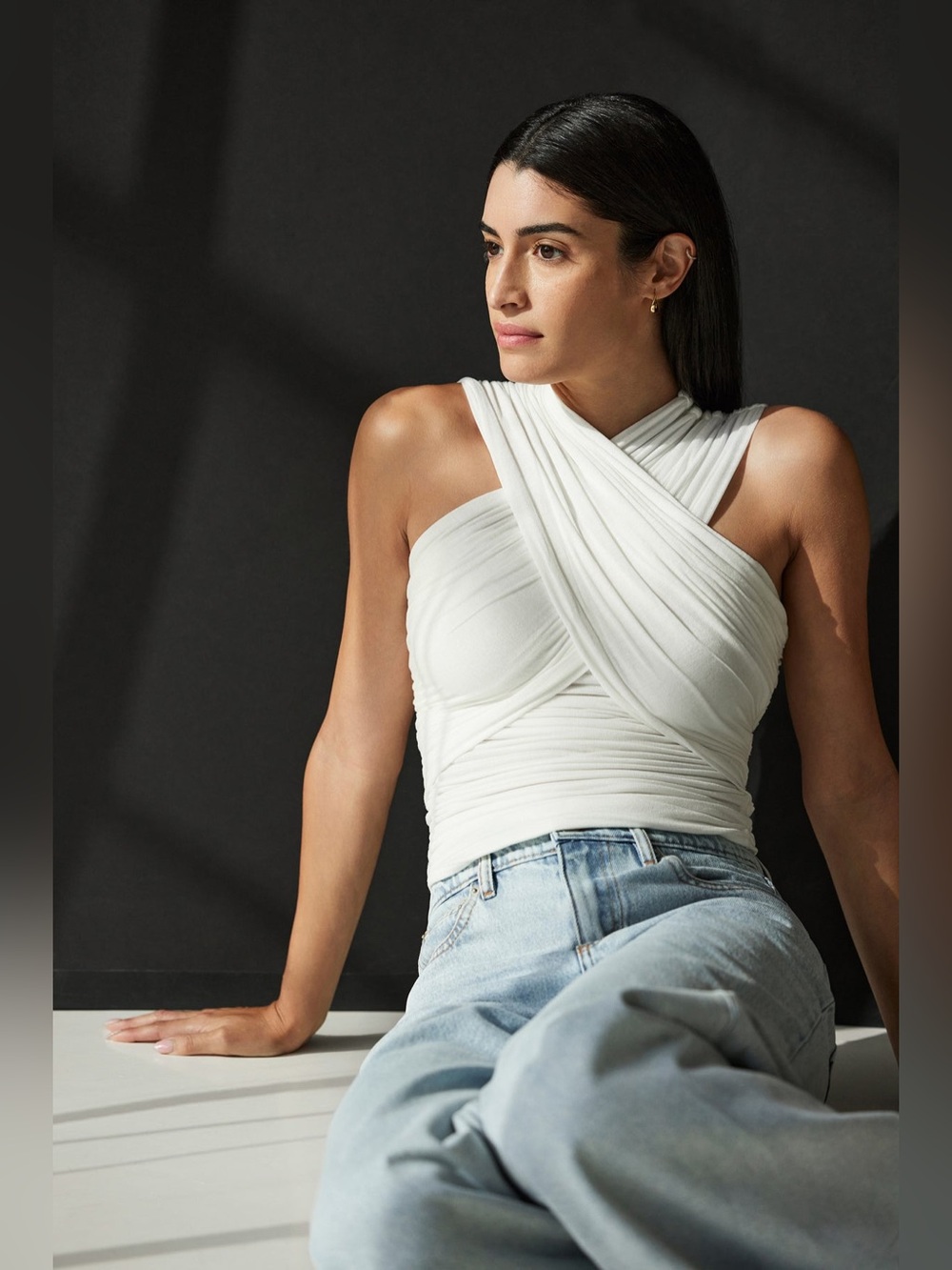 Marcella convertible sheer infinity tops